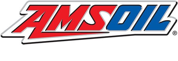 Amsoil Authorized Dealer Logo White - Kadelbach Steel -Sheet, Plate, Angle, Square Tubing, Flat Iron